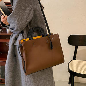 Sacs à main pour femmes de <span class=keywords><strong>grande</strong></span> capacité, nouvelle mode <span class=keywords><strong>2022</strong></span>, sacs à main pour femmes en PU, tendance automne et hiver, sacs à main pour femmes, sacs fourre-tout pour femmes - Product Image 2