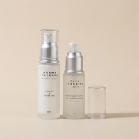 Flacon pulvérisateur de parfum en verre dépoli personnalisé de 15 ml à 100 ml avec pompe, vide, rechargeable, pour parfum, impression sérigraphique, décalcomanie