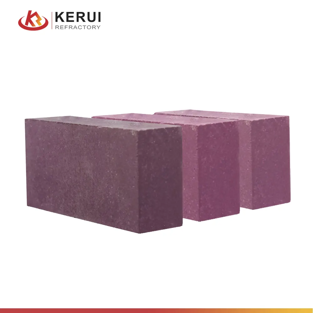 Ladrillo de corindón cromado KERUI resistente al desgaste y a altas temperaturas
