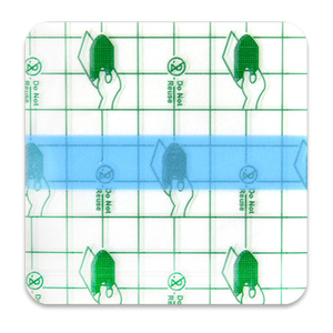 Cerotto Adesivo Impermeabile Verde Quadrato in PU per Riparare il <span class=keywords><strong>Ombelico</strong></span> Durante il Nuoto e il Bagno - Product Image 1