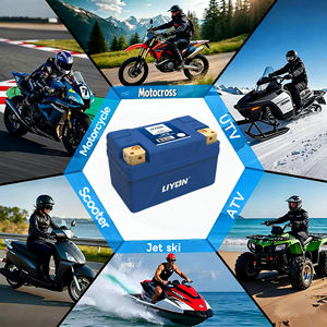 Batterie Moto Lithium Haute Performance De Moto Accessoires LP12 Bleue 12.8V6Ah pour Tuono V4R APRILIA AGM <span class=keywords><strong>YT12A</strong></span>-BS - Product Image 5