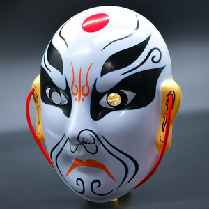 <span class=keywords><strong>Masque</strong></span> de change de visage de l'Opéra de Pékin, patrimoine culturel immatériel chinois, fait main en plastique, pour adulte, culturel, pour le Poisson d'avril et Pâques - Product Image 2