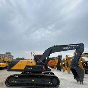 Pelleteuse hydraulique sur chenilles Volvo EC210 d'occasion à prix d'usine avec pompe Capacité du godet de 3m 21 tonnes Bonne qualité à vendre - Product Image 4