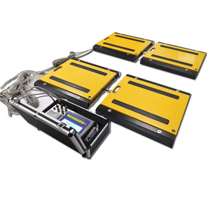 Báscula Digital Portátil para Camiones, Eje de 2/4/6 Plataformas, OEM ODM, Pantalla LED LCD, Plástico ABS, Conexión por Cable/Inalámbrica, Fácil de Transportar, Inalámbrica Dentro de la Pantalla - Product Image 3
