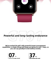 Reloj Inteligente con Pantalla Táctil de 1.8 Pulgadas, 8 Días de Duración de la Batería, Rastreo GPS, Más de 100 Esferas de Reloj Compatibles con IOS y Android