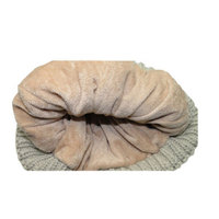 Gorro de Lana para Invierno, Gorro de Punto con Forro de Terciopelo, Impermeable, Grueso, para Otoño e Invierno