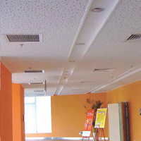 Plaque de plâtre insonorisante pour plafond, cloison sèche acoustique pour la décoration intérieure en Inde