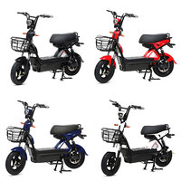 Mini-moped électrique écologique à bas prix et léger avec double siège pour adulte, scooter électrique à double siège