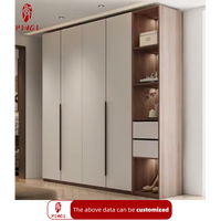 Dressing Sur Mesure Nouvelle Tendance pour Hôtel, Placard de Chambre Moderne, Organisateur de Vêtements, Aménagement de Dressing, Meuble de Chambre