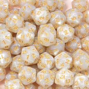 Dados D20 Grandes de 20 Caras para Juegos de Rol, DND, y Juegos de Cartas - Product Image 1