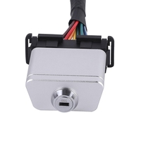 Bloqueo de Seguridad Antirrobo para Coche OBD2, Protector de Puerto OBDII de Metal con 2 Llaves