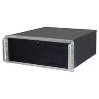 Boîtier de serveur EATX 4U industriel de 19 pouces en stock d'usine avec 8 emplacements PCIE et prise en charge du refroidissement par eau