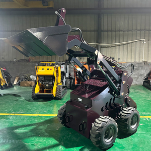 Miễn phí vận chuyển!!! Logway Mini Skid chỉ đạo Chất lượng cao DIESEL động cơ xăng EPA/euro5 mini loader với theo dõi mini Skid chỉ đạo - Product Image 5