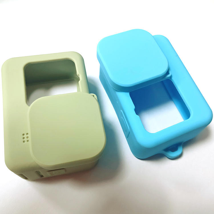 Silicone case for gopro Hero 9 10 11 12 Lens Silicone Protective Case With Wrist Strap Hongdak for GoPro Cover