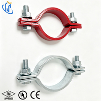Collier de serrage standard UTT60 de 8 pouces, grande taille, en acier au carbone pour charge lourde, pour suspension de pipeline industriel