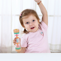 Boîte Éducative Bébé Jouets Ventre Temps Miroir Perlé Goutte De Pluie Sensorielle Montessori pour Nourrissons 3-4 Mois