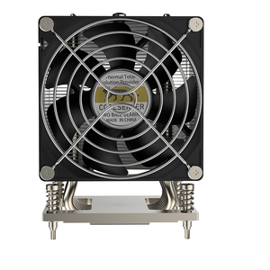 Coolserver mới LGA 1700 4U vuông CPU máy tính để bàn máy chủ 6 ống nhiệt hoạt động 25mm im lặng <span class=keywords><strong>Intel</strong></span> tương thích Nhôm PC 4pin 3pin PWM LED - Product Image 1