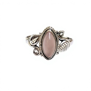 Rose Quartz New Trendy Design Solid Sterling <b>Silver</b> <b>925</b> Handmade Women Jewelry Healing Stone Fashion <b>Ring</b> for Women - Product Image 1