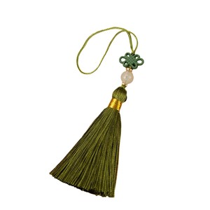 Kites Chinese Knot Tassel Pendant 7cm Ice Silk Polyester Yarn Decorative <b>Bookmark</b> Clothing DIY Accessory - Product Image 5