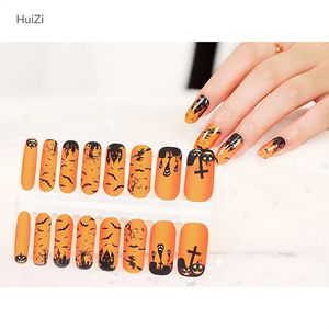 Proveedor <span class=keywords><strong>de</strong></span> Uñas <span class=keywords><strong>de</strong></span> la Fábrica Huizi, Arte <span class=keywords><strong>de</strong></span> Uñas <span class=keywords><strong>de</strong></span> <span class=keywords><strong>Halloween</strong></span>, Adhesivos Personalizados para Uñas con Esmalte Real - Product Image 3