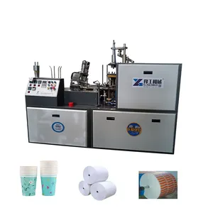 2024 Model Double Wall Ripple Coffee Paper Cup Machine Tea Paper Cup Machine Manufacturers