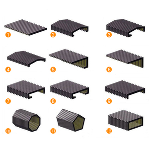 Guide-chaîne en nylon pour machine à graver Couvre-soufflets de protection en <span class=keywords><strong>accordéon</strong></span> en plastique - Product Image 6