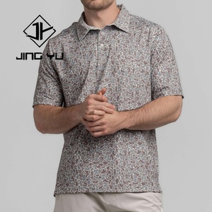 Polos Estampados Casuales de Diseño del Fabricante, Polos de Golf de Poliéster de Secado Rápido de Alta Calidad Personalizados - Product Image 2