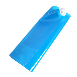 Foldable Hydration Bladder 5L Blue Transparent Plastic <b>Water</b> <b>Container</b> For Outdoor Cycling Travel Mountaineering - Product Image 2