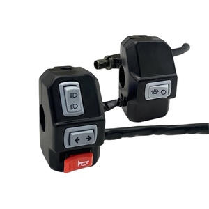 Commutateur d'assemblage de siège de guidon de tricycle électrique, klaxon de voiture, phare clignotant universel, commutateur de combinaison de siège de guidon <span class=keywords><strong>asse</strong></span> - Product Image 1