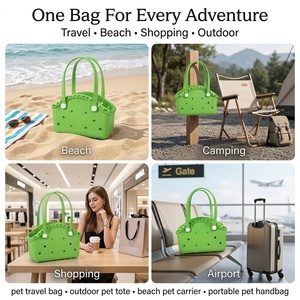 Sac de transport pour chien en EVA, léger, durable, <span class=keywords><strong>petit</strong></span> format, pour la randonnée, le <span class=keywords><strong>camping</strong></span>, les voyages, portable et lavable. - Product Image 1