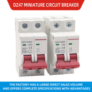 Disjoncteur CC 1000Vdc 6000A Modèle DZ47-63 MCB Modèle d'exportation de matière plastique - Product Image 2