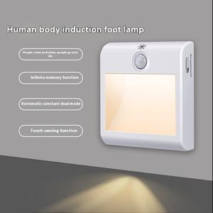 Veilleuse LED Standard UE Détecteur de mouvement <span class=keywords><strong>OLED</strong></span> Couloir Footlight Escalier Lumière Automatique Capteur Oeil Simple Design OEM - Product Image 2