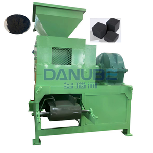 Continuous Charcoal Forming Equipment Portable Hydraulic <b>Hookah</b> Press Briquette Machine - Product Image 1