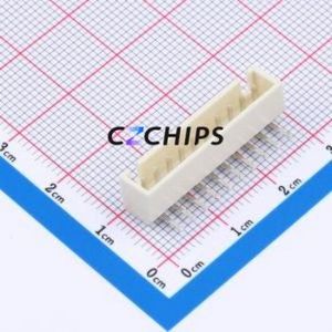 ZX-HA2.54-10PWZ-GW Wire-to-Board Pin Header Bent Lead Through Hole,P=2.5mm Connector 1x10P 2.5mm Right Angle Insert 10P - Product Image 1