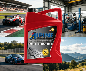 Huile moteur Alpine RSD 10W-40 5L, huile moteur automobile haute performance, huile moteur entièrement synthétique - Product Image 5