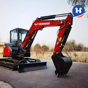 100% originale <span class=keywords><strong>Yanmar</strong></span> VIO50 VIO55-6 VIO55-5 5 tonnellate 5.5 Ton piccolo escavatore di seconda mano <span class=keywords><strong>Yanmar</strong></span> Mini scavatore - Product Image 1