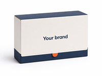 Boîte cadeau personnalisée avec logo, en carton ondulé recyclable, avec bande d'ouverture facile pour la livraison de cadeaux de luxe