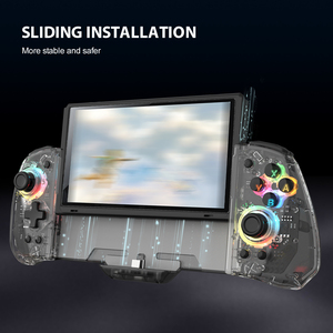 Manettes de jeu sans fil portables en promotion avec vibration à double moteur et fonction Turbo réglable - Product Image 5