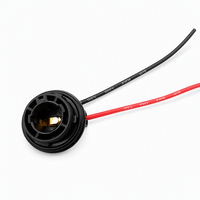 Nouvelle douille d'ampoule de voiture 1156 BA15S 1157 BAY15D avec faisceau de câblage et connecteur pour clignotant, feu stop et feu arrière 12V 18W