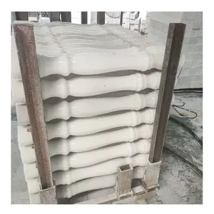 China mármol blanco escalera balaustres de mármol barandilla balaustre de la fábrica de China