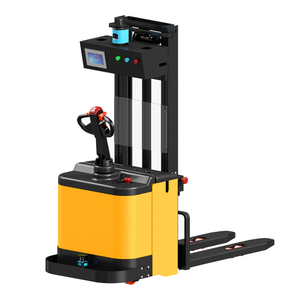 รถยกพาเลทแบบเคลื่อนที่ได้หุ่นยนต์ <span class=keywords><strong>Agv</strong></span> สำหรับพาเลทโกดังแบตเตอรี่รถยกพาเลท - Product Image 4
