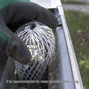 Maille extensible de gouttière de feuille/filtre de feuille de tamis de garde de gouttière de <span class=keywords><strong>protection</strong></span> de tuyau de descente en métal pour la gouttière - Product Image 4