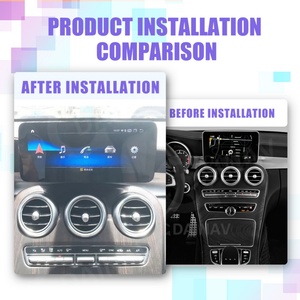 Radio para Auto Android 13 de 12.3 Pulgadas para Mercedes Benz Clase C W205 2015-2018, Reproductor Multimedia, Carplay Inalámbrico, Unidad Principal - Product Image 3