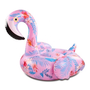 Flotadores de piscina inflables grandes para adultos, <span class=keywords><strong>flamenco</strong></span> en forma de Animal - Product Image 1