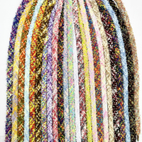 24 couleurs en stock 10mm multicolore corail polaire plat dentelle peluche moelleux lacet pour chaussure décontractée