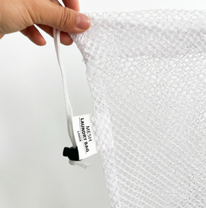 Grand sac à <span class=keywords><strong>linge</strong></span> en <span class=keywords><strong>filet</strong></span> avec cordon <span class=keywords><strong>de</strong></span> serrage, sac <span class=keywords><strong>de</strong></span> lavage en <span class=keywords><strong>filet</strong></span> fin pour les vêtements délicats, les sous-vêtements, les chaussettes et la lingerie, lavable en machine - Product Image 4