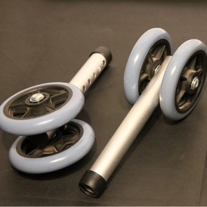 Ruedas de aleación de aluminio con funcionamiento silencioso, tipo varilla, para accesorios de ayudas para caminar - Product Image 3