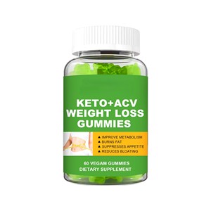 Gomitas de Vinagre de Sidra de Manzana para Adelgazar, Marca Privada, Detox, Pérdida de Peso, Dieta <span class=keywords><strong>Keto</strong></span>, Apoyo al Metabolismo para Adultos - Product Image 1