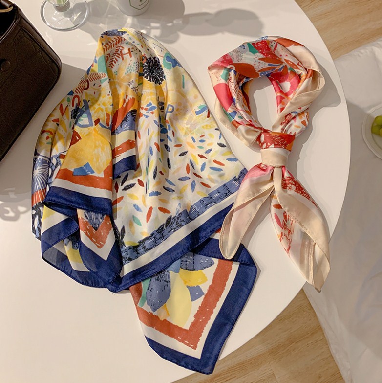 Shop Our 70*70 Cm Vintage French Scarves for 2021 Fashion