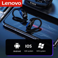 Écouteurs sans fil Lenovo Thinkplus LP75 originaux, écouteurs TWS avec crochet d'oreille, étanches, sportifs, Hifi, réduction de bruit ENC